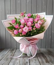 Букет Розовый кустик #REPLACE_PRED# Муцалауле 