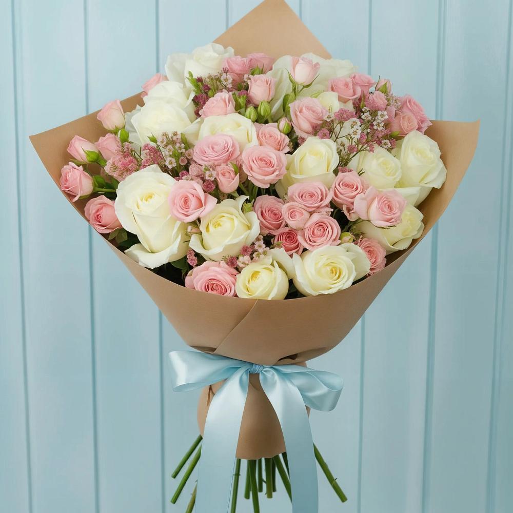 Букет цветов из: Розы в Муцалауле 