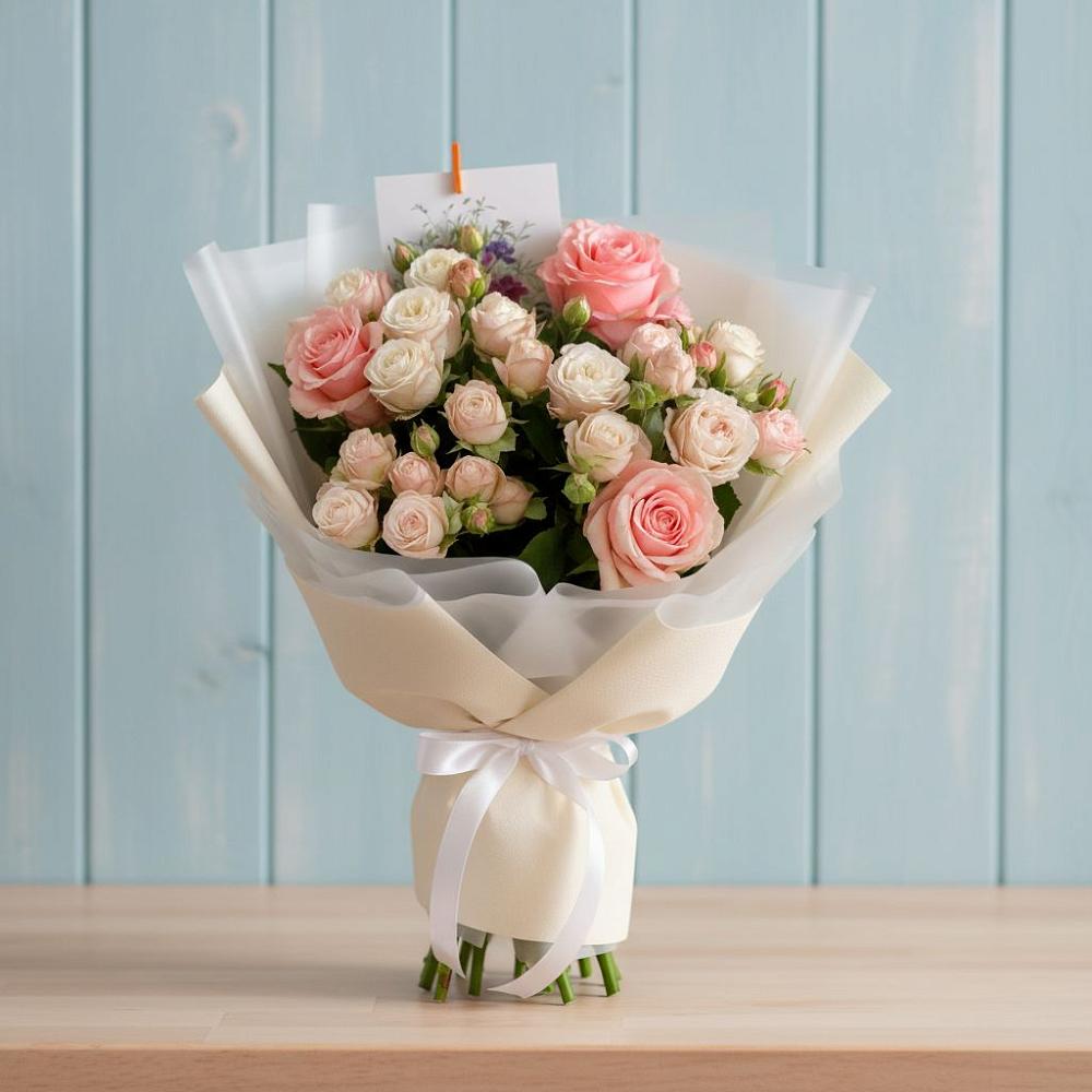 Букет цветов из: Розы в Муцалауле 