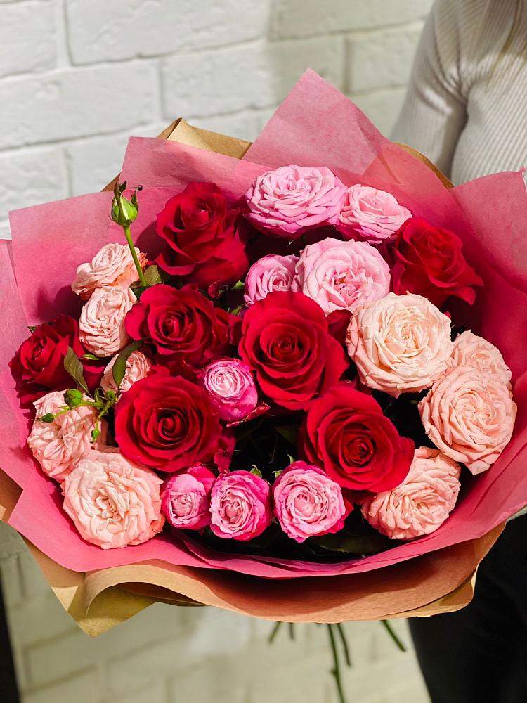 Букет цветов из: Розы в Муцалауле 