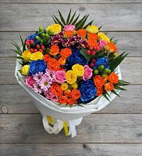 Букет цветов из:  Розы и Хризантемы #REPLACE_PRED# Муцалауле 