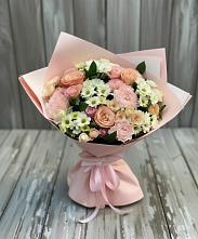 Букет цветов из:  Гвоздики, Розы и Хризантемы #REPLACE_PRED# Муцалауле 