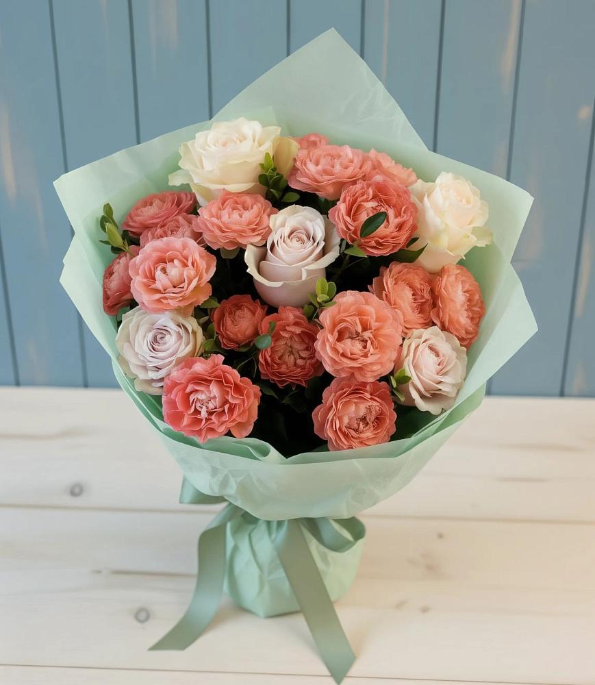 Букет цветов из: Розы в Муцалауле 