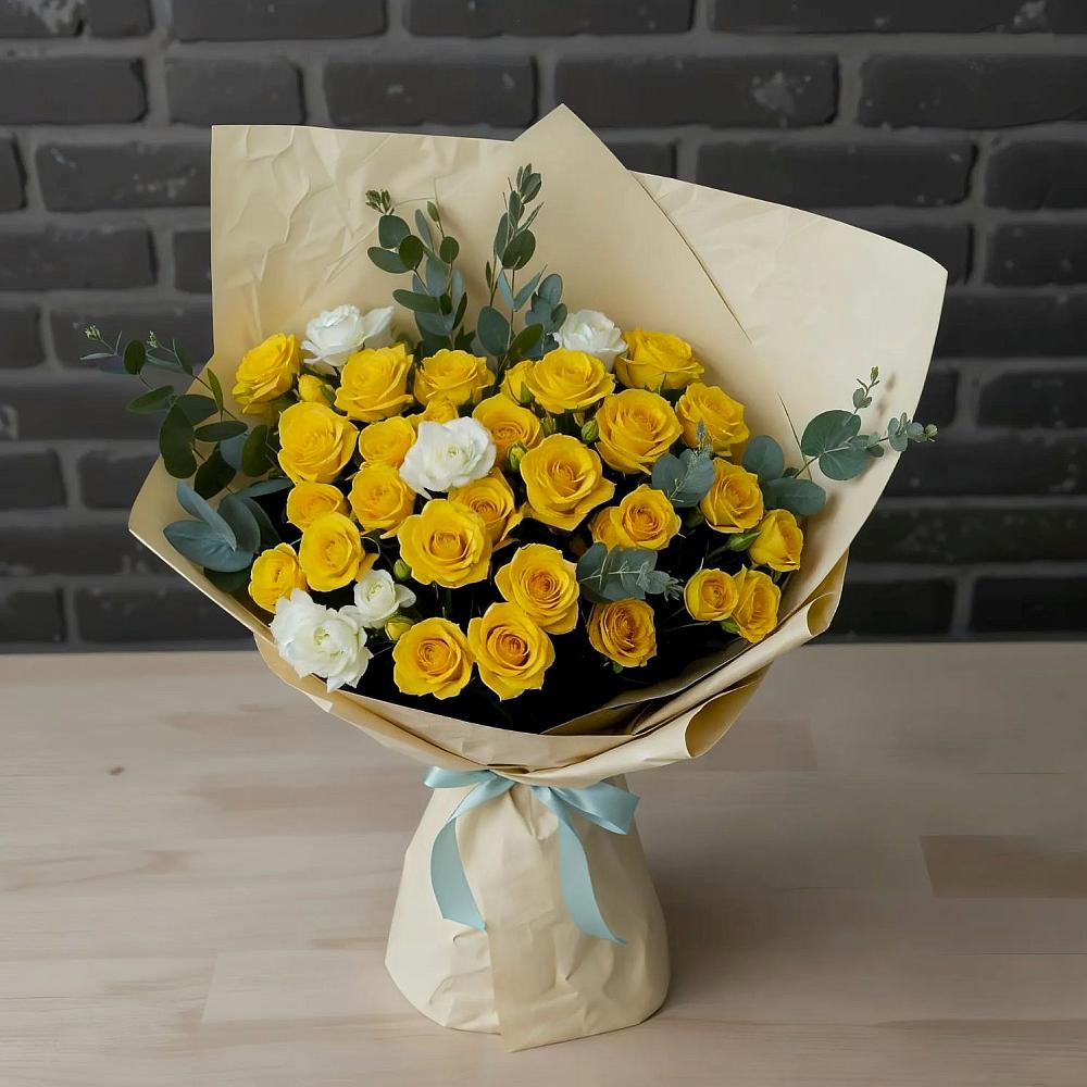 Букет цветов из: Розы в Муцалауле 