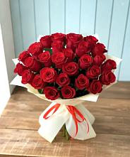 Букет 29 Красных роз в Муцалауле 
