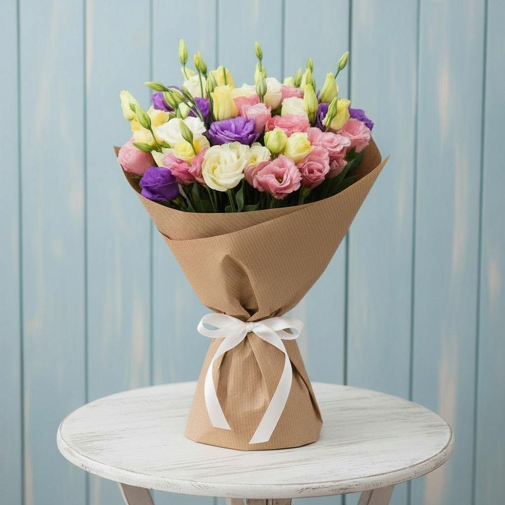 Букет цветов из: Лизиантусы в Муцалауле 