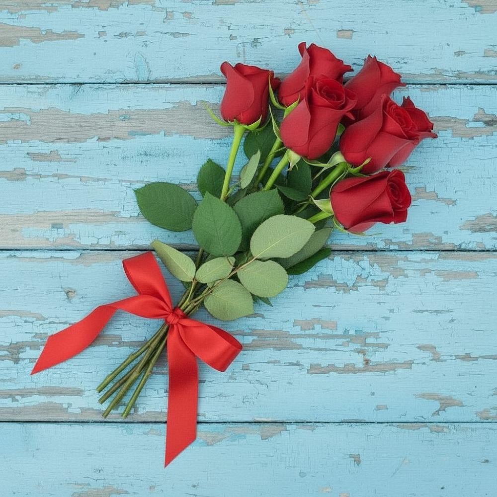 Букет Красные розы в Муцалауле 