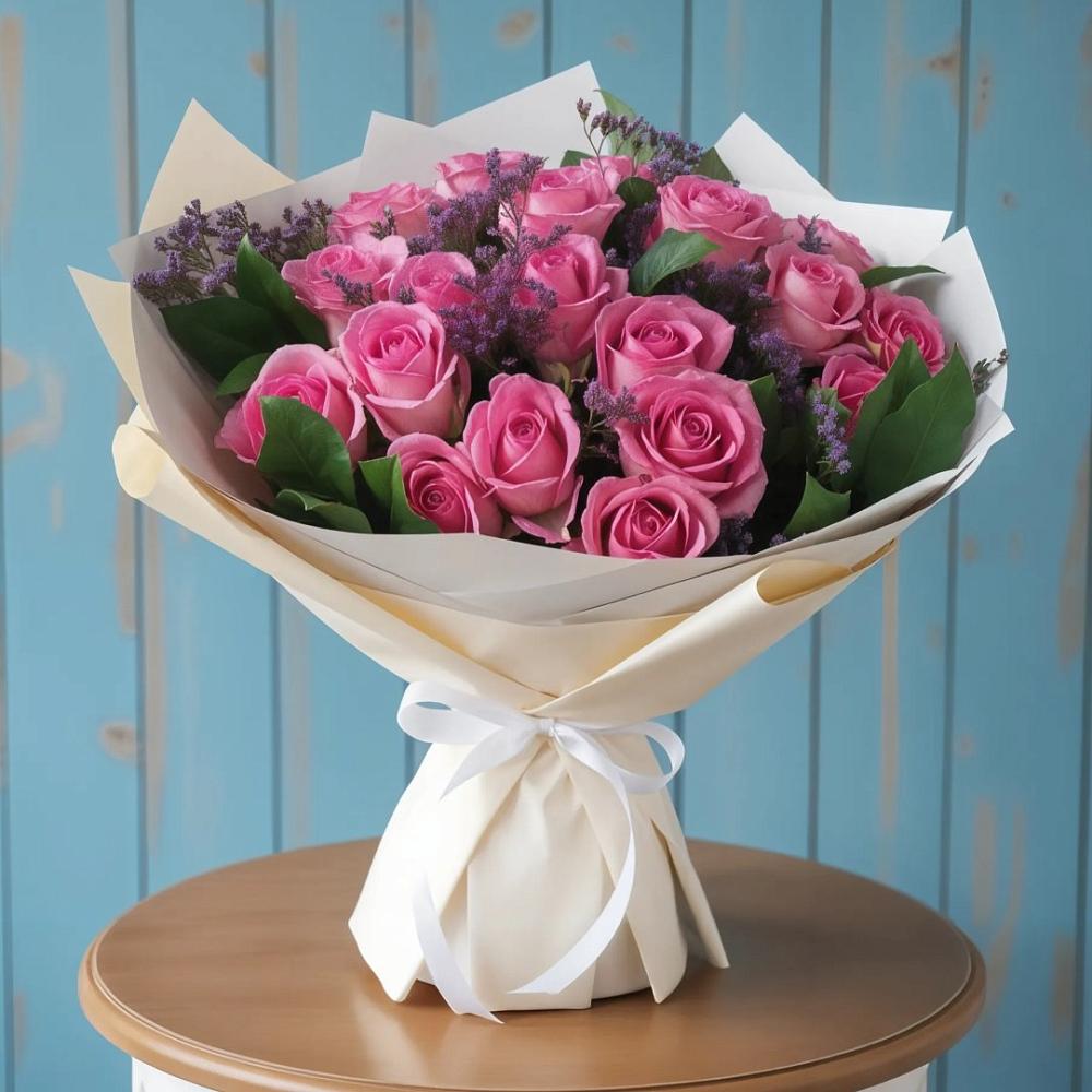 Букет цветов из: Розы в Муцалауле 