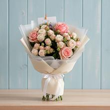 Букет цветов из:  Розы #REPLACE_PRED# Муцалауле 